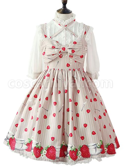 Fashion-Strawberry-Printing-High-Waist-Light-Brown-Sweet-Lolita-Sling-Dress-coscarnival-3332.jpg