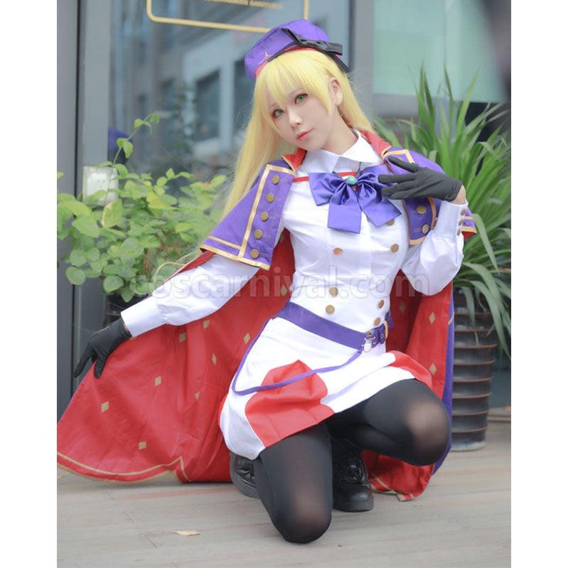 Fate Grand Order FGO Caster Artoria Pendragon Stage 2 Cosplay Costumes coscarnival011112373