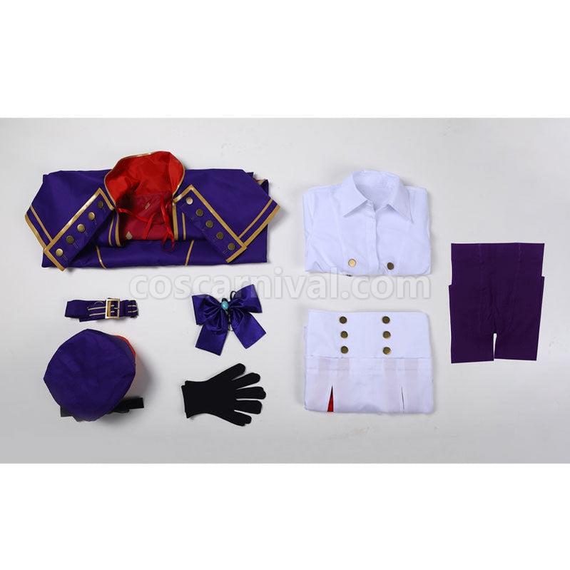 Fate Grand Order FGO Caster Artoria Pendragon Stage 2 Cosplay Costumes coscarnival011112398