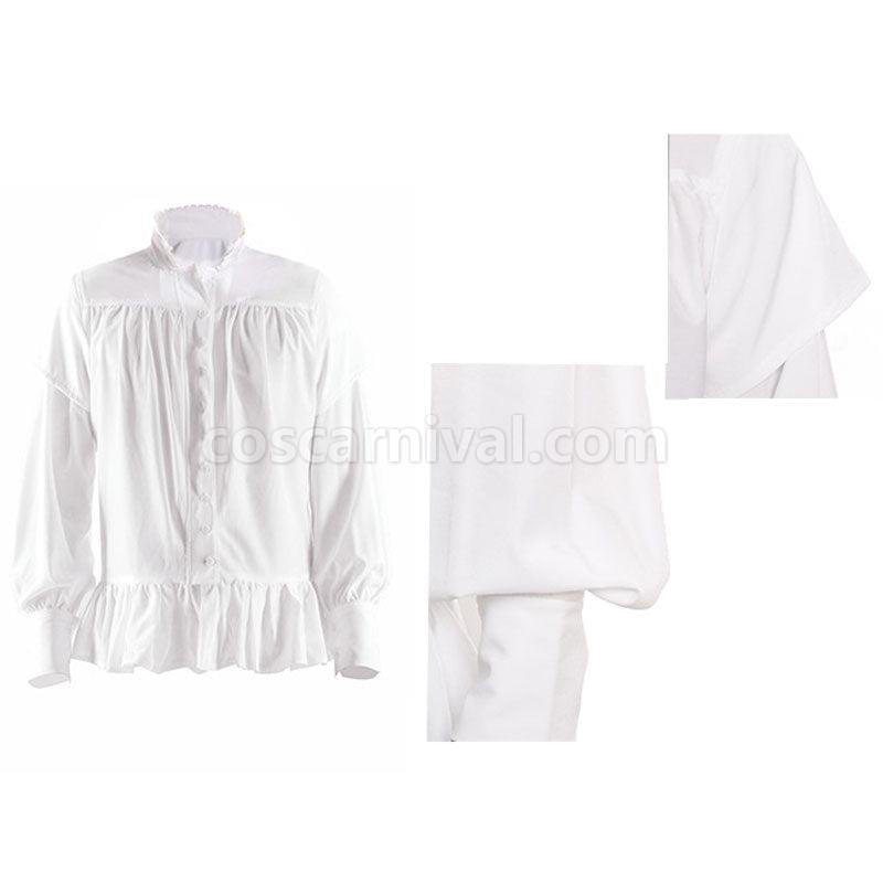 FateGrand Order Oberon Shirt Cosplay Costumes coscarnival01118209