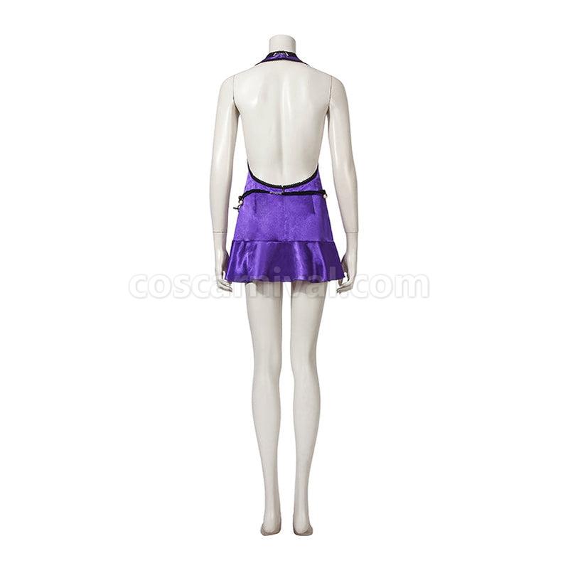 Final Fantasy VII Remake FF7 Tifa Lockhart Dress Outfits Cosplay Costume coscarnival011113585