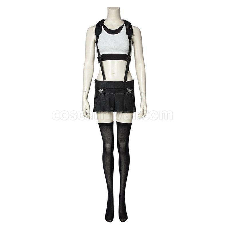 Final Fantasy VII Remake FF7 Tifa Lockhart Outfits Cosplay Costume coscarnival011113704