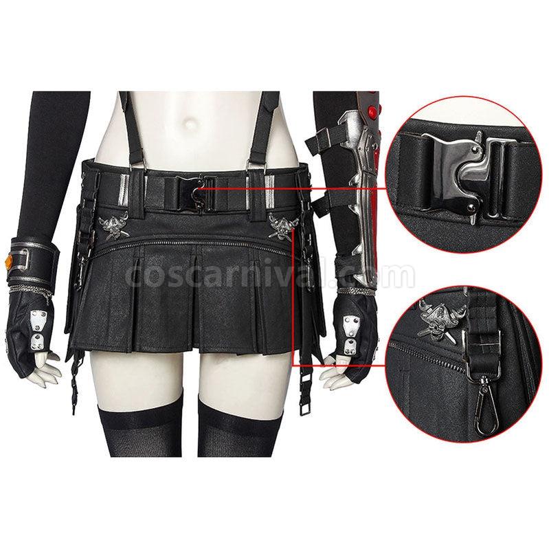 Final Fantasy VII Remake FF7 Tifa Lockhart Outfits Cosplay Costume coscarnival011113735