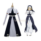 Iris cosplay costume from Fire Force, front view