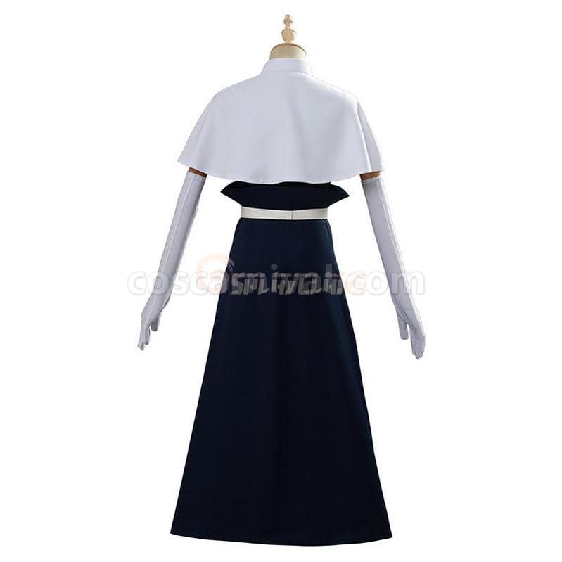 Iris cosplay costume from Fire Force, detail 1