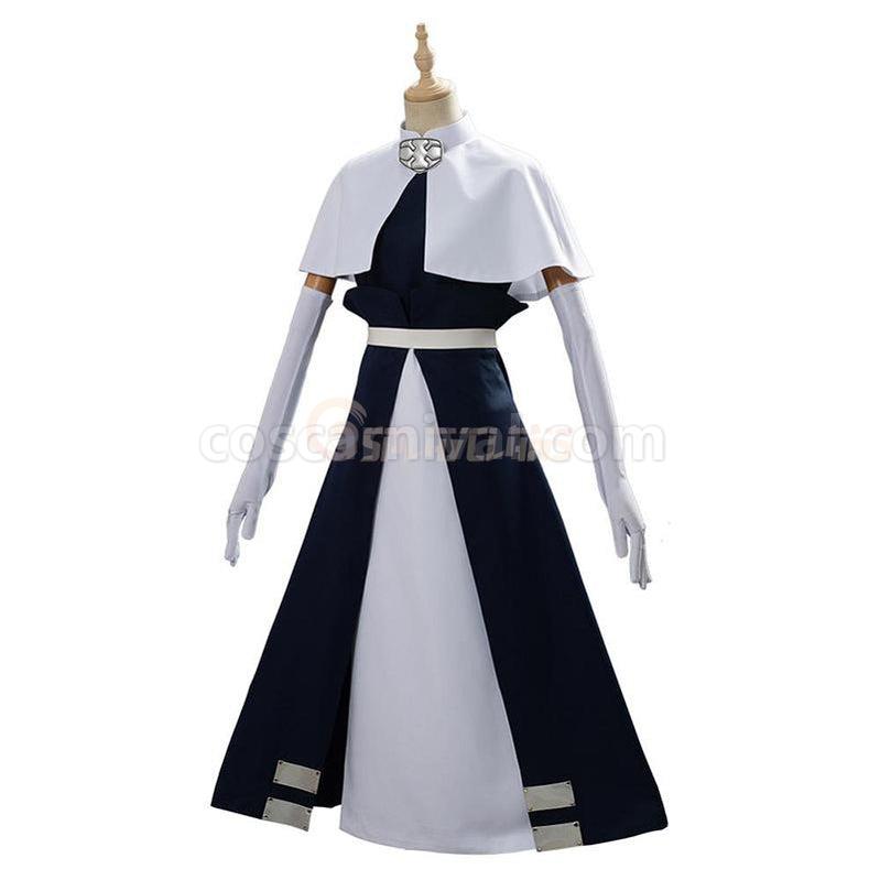 Iris cosplay costume from Fire Force, detail 3