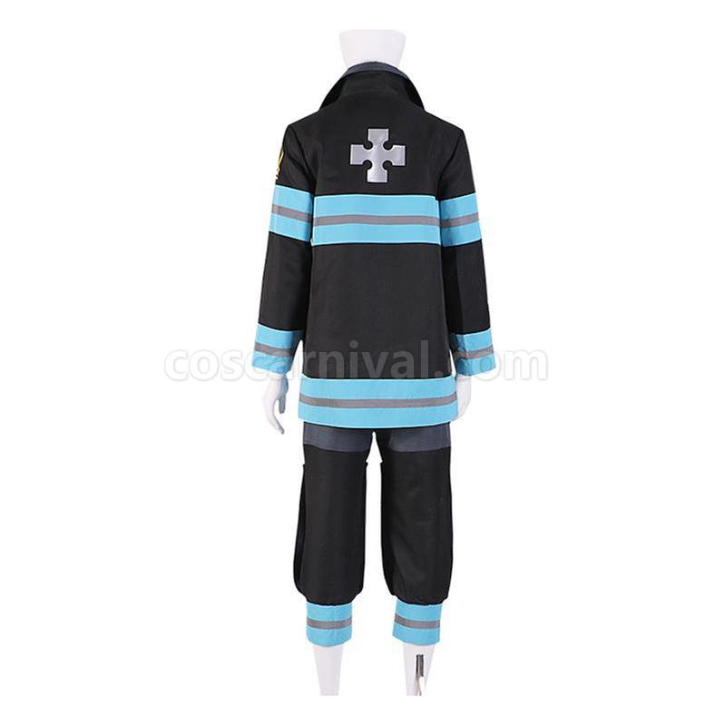 Fire Force Kotatsu Tamaki Fire Suit Cosplay Costume, detail 4