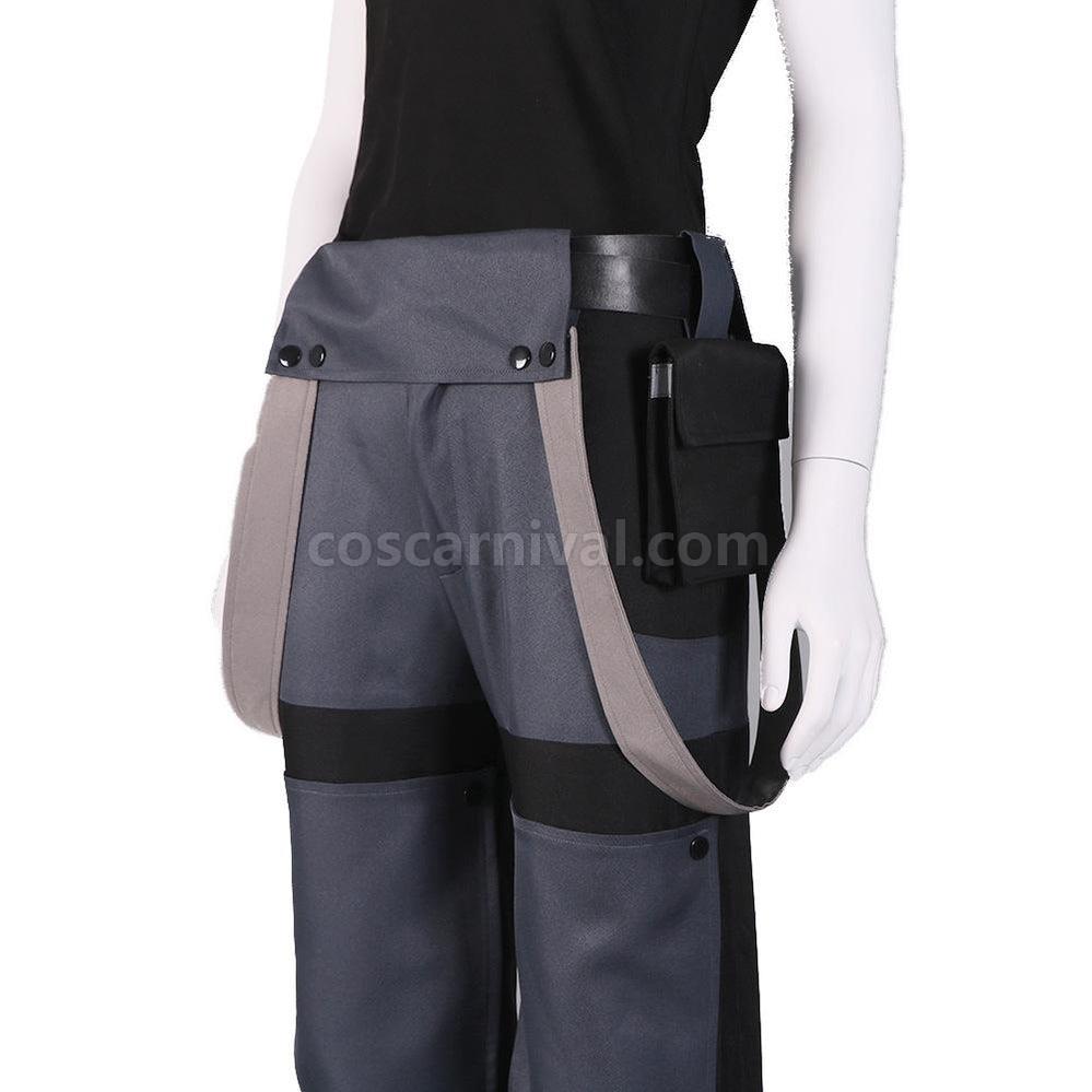 Maki Oze cosplay costume from Fire Force, detail 1
