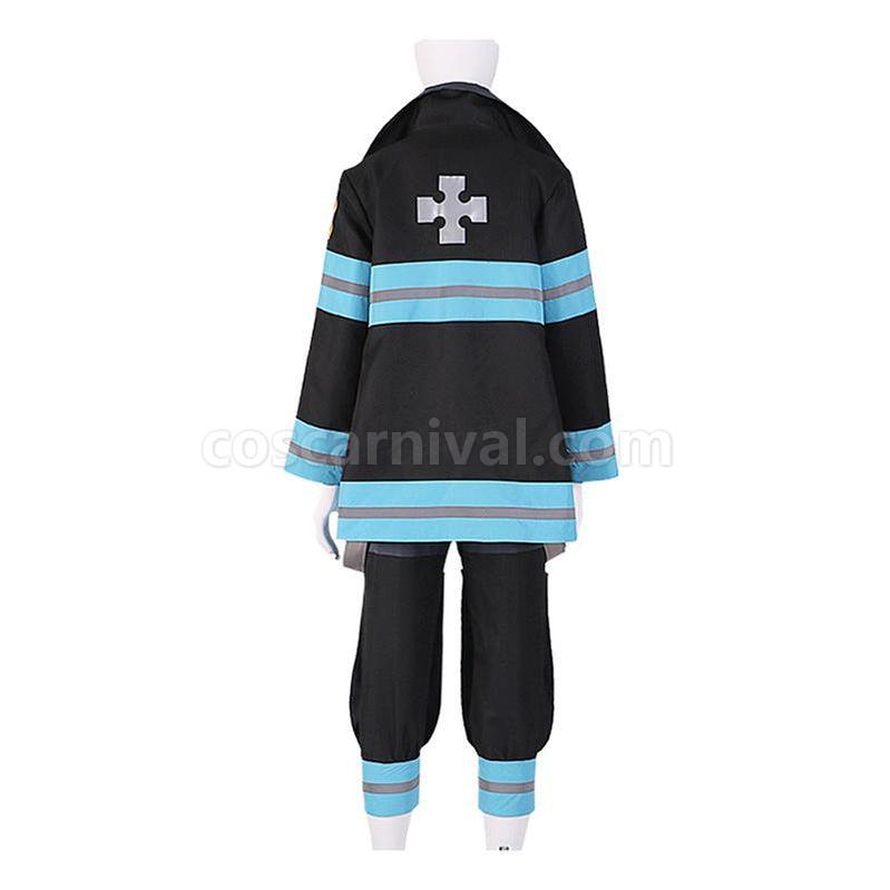 Fire Force Maki Oze Fire Suit Cosplay Costume coscarnival011118270