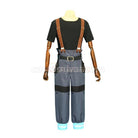 Shinra Kusakabe cosplay costume from Fire Force, detail 1