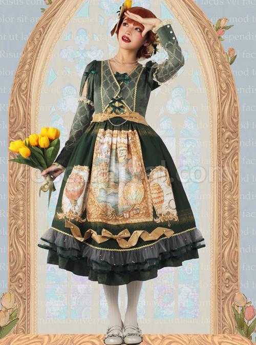 Flee-Tulips-Series-OP-Elegant-Classic-Lolita-Long-Sleeve-Dress-coscarnival-2860