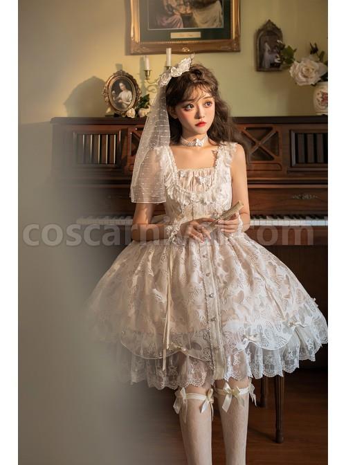 Floating-Moon-Dark-Night-Series-JSK-Floating-Moon-Apricot-Organza-Classic-Lolita-Sling-Dress-coscarnival-1300