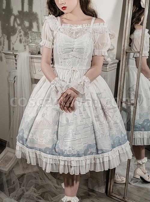 Floating-Whale-Paradise-Series-Daily-Elegance-Lace-Decorative-Print-Classic-Lolita-Sleeveless-Dress-coscarnival-2814