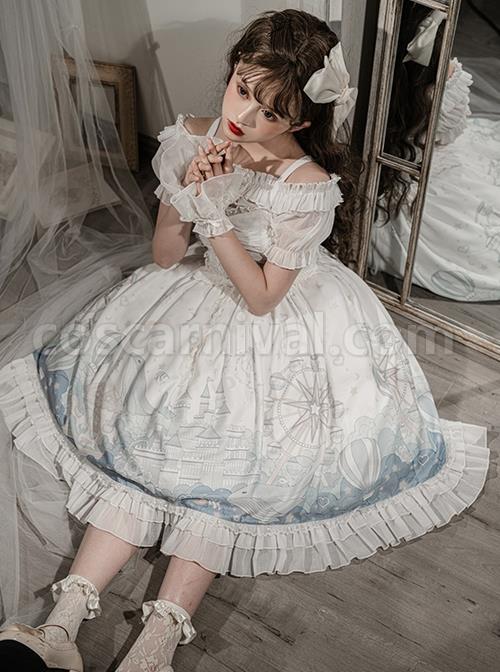 Floating-Whale-Paradise-Series-Daily-Elegance-Lace-Decorative-Print-Classic-Lolita-Sleeveless-Dress-coscarnival-2851