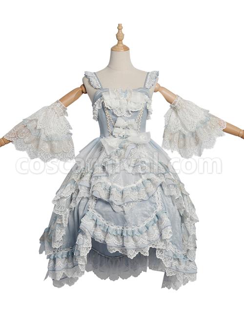 Flower-Marriage-Series-JSK-Elegant-Gorgeous-Classic-Lolita-Tea-Party-Sling-Dress-coscarnival-423