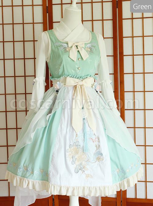 Flowers-And-Zither-Embroidery-JSK-Chinese-Style-Qi-Lolita-Sleeveless-Dress-coscarnival-1672