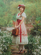 Flowers-Embroidery-Little-High-Waist-Classic-Lolita-Long-Dress-coscarnival-3879