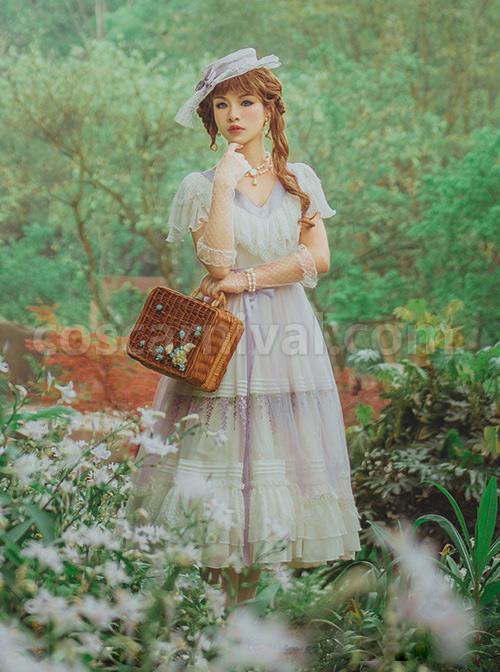 Flowers-Embroidery-Little-High-Waist-Classic-Lolita-Long-Dress-coscarnival-3887