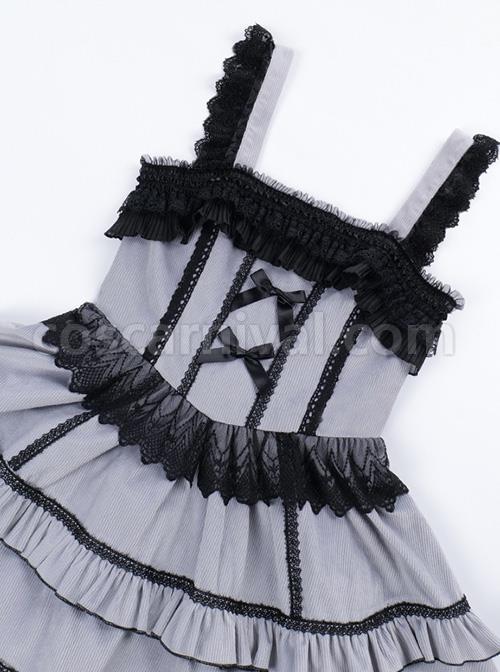 Foggy-Moon-Series-Black-Lace-Decoration-Gray-Blue-Three-Stage-Ruffle-Stitching-Hem-Classic-Lolita-Sleeveless-Dress-coscarnival-2803