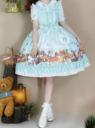 Forest-Of-Spring-Series-Cute-Animal-Pattern-Folds-Bow-Knots-Puffed-Hem-Classic-Lolita-Sling-Dress-Set-coscarnival-4658