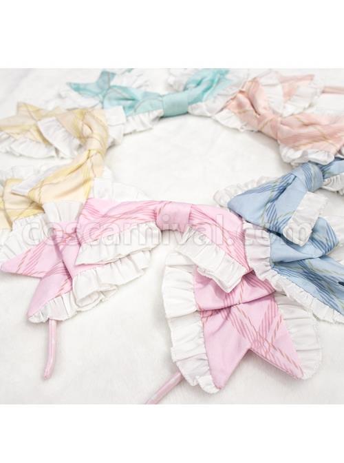 Forest-Of-Spring-Series-Cute-Animal-Pattern-Folds-Bow-Knots-Puffed-Hem-Classic-Lolita-Sling-Dress-Set-coscarnival-4737