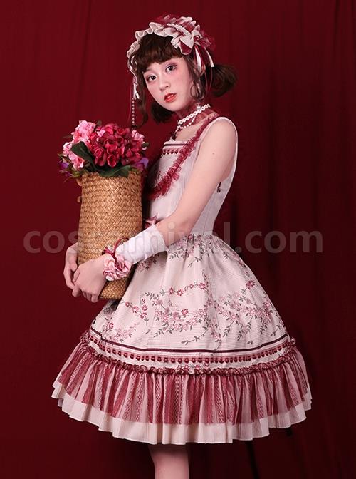 Forget-Worry-Chrysanthemum-Series-OP-Woven-Cotton-Flower-Embroidery-Patchwork-Laceclassic-Lolita-Dress-Set-coscarnival-1676
