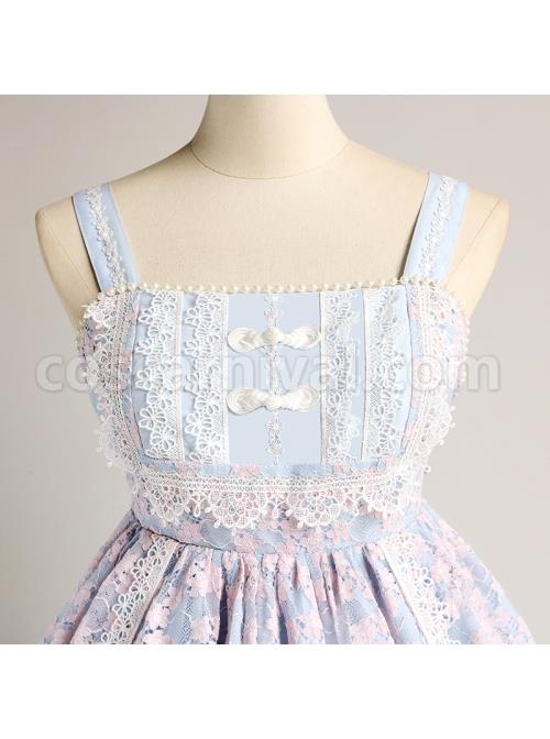 Four-Seasons-Spring-Series-JSK-Blue-Pink-Chinese-Style-Chiffon-Elegant-Printing-Bow-Tie-Classic-Lolita-Dress-coscarnival-2778