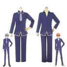 Fruits Basket Soma Yuki Soma Kyo JK School Uniform Cosplay Costumes coscarnival011116860
