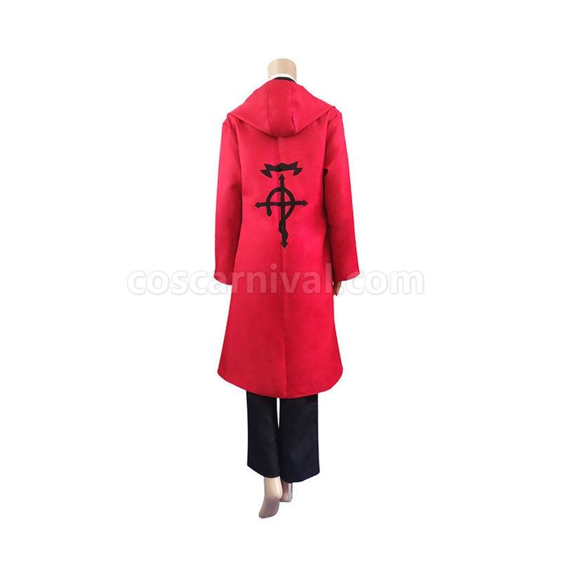 Fullmetal Alchemist Edward Elric Cosplay Costume coscarnival011114594