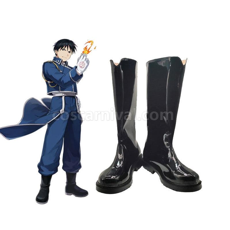 Fullmetal Alchemist Maes Hughes Cosplay Shoes coscarnival011114515