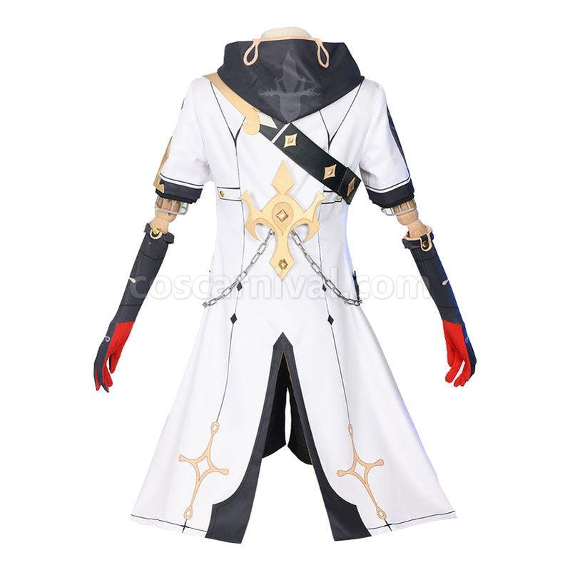 Genshin Impact Albedo Fullset Cosplay Costumes coscarnival011112498
