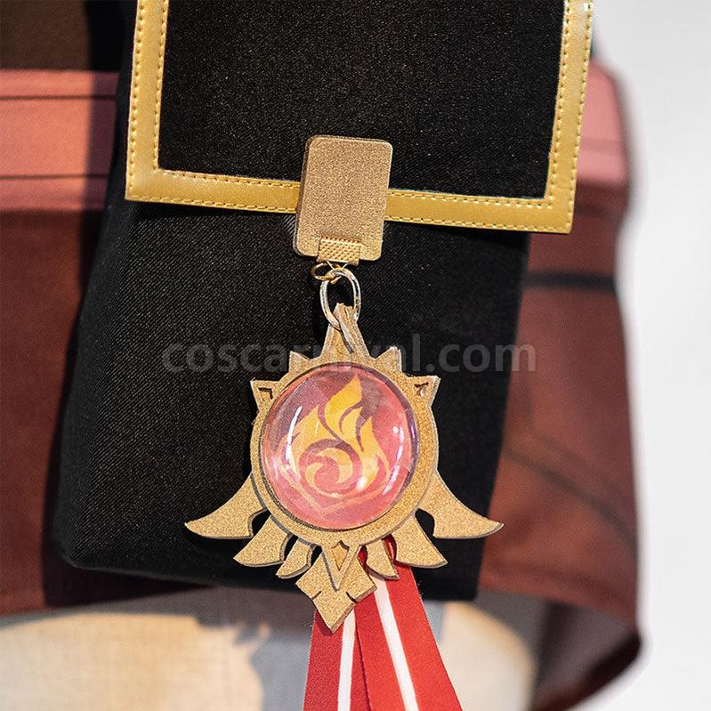 Genshin Impact Amber Fullset Cosplay Costumes coscarnival011112391