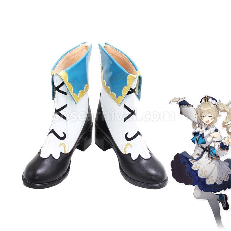 Genshin Impact Barbara Cosplay Shoes coscarnival011110666