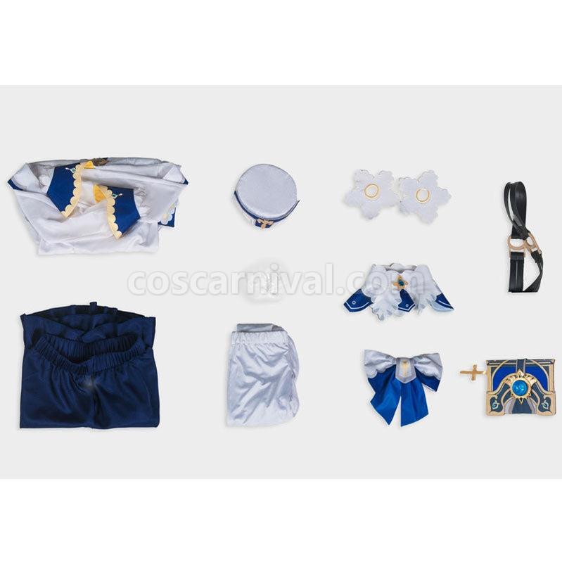 Genshin Impact Barbara Full set Cosplay Costumes coscarnival011113579