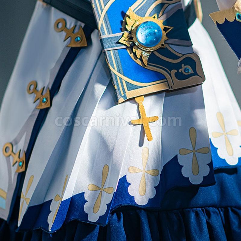 Genshin Impact Barbara Full set Cosplay Costumes coscarnival011113609