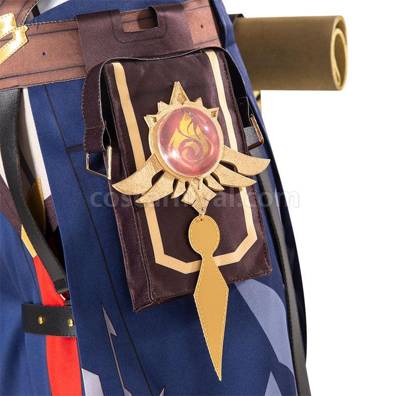 Genshin Impact Bennett Fullsuit Cosplay Costumes coscarnival011111389