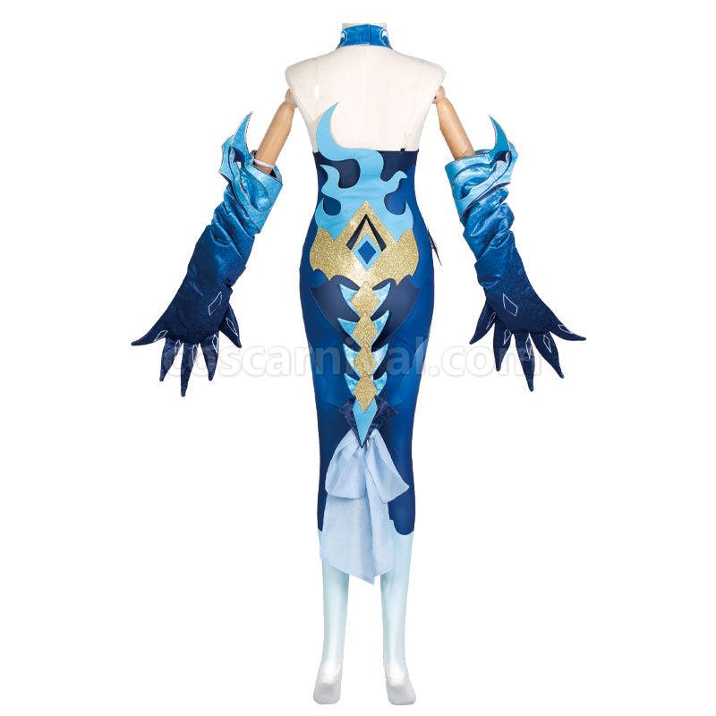 Genshin Impact Bonanus Hydro Yakshas Cosplay Costumes coscarnival01111492