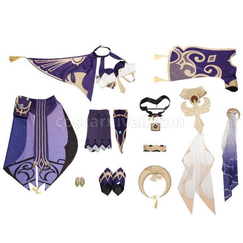 Genshin Impact Candace Cosplay Costumes coscarnival01112190