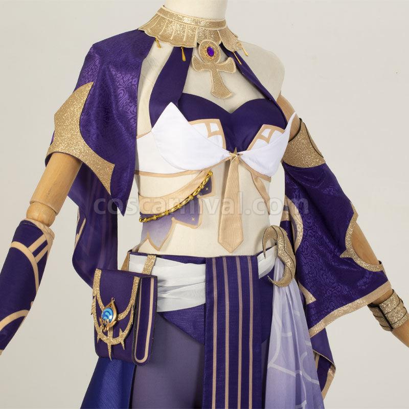 Genshin Impact Candace Cosplay Costumes coscarnival01112216