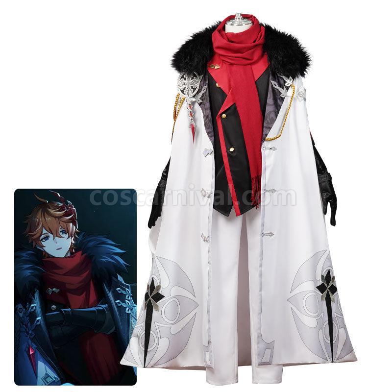 Genshin Impact Childe Tartaglia 11th Fatui Harbinger Cosplay Costumes coscarnival01112532