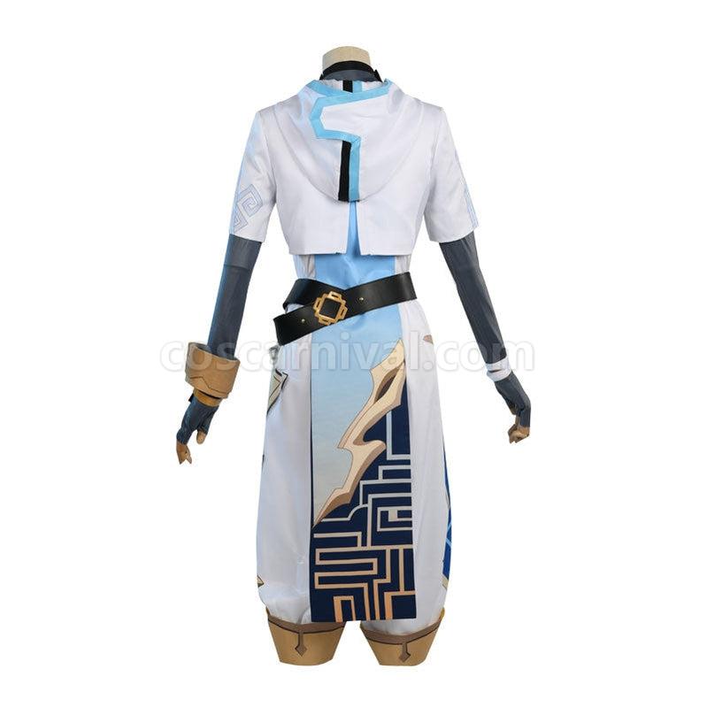 Genshin Impact Chongyun Full set Cosplay Costumes coscarnival011113575