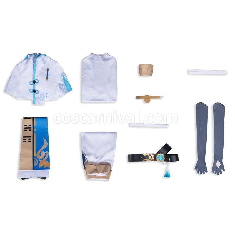 Genshin Impact Chongyun Full set Cosplay Costumes coscarnival011113582