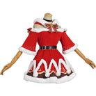 Genshin Impact Christmas Barbara Cosplay Costumes coscarnival01119583