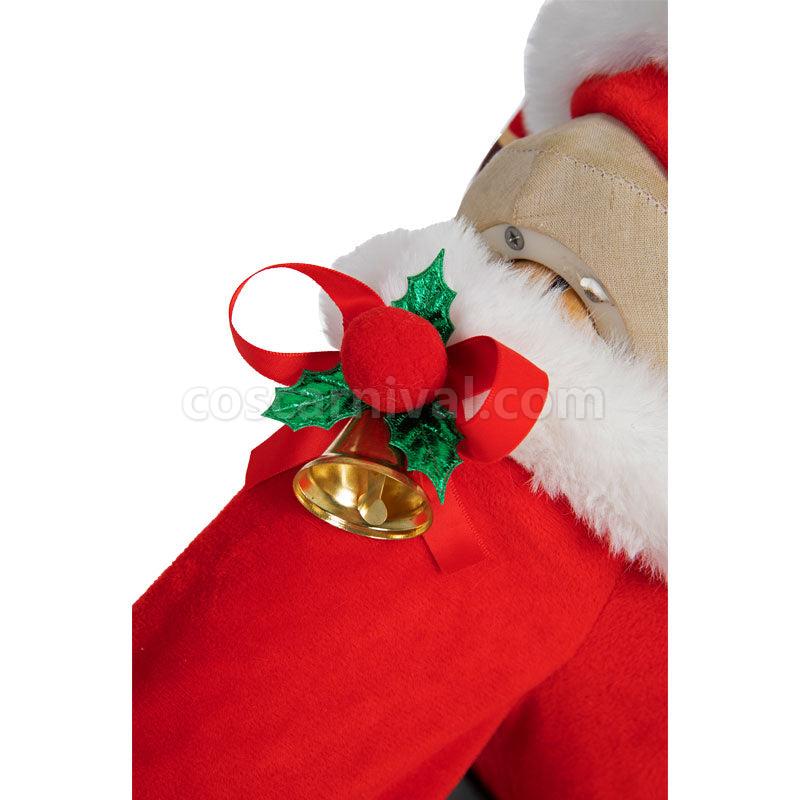 Genshin Impact Christmas Barbara Cosplay Costumes coscarnival01119630