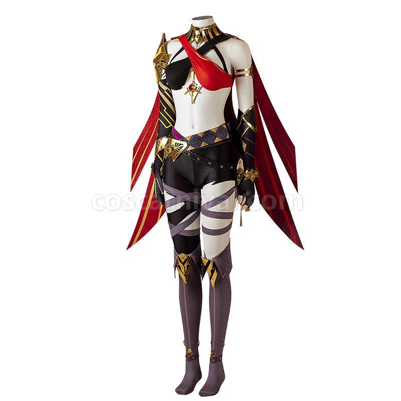 Genshin Impact Dehya Cosplay Costumes coscarnival01112414