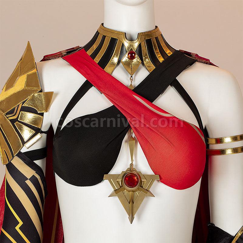 Genshin Impact Dehya Cosplay Costumes coscarnival01112444