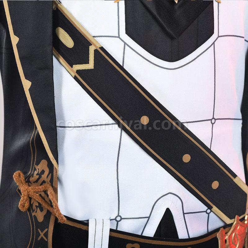 Genshin Impact Diluc Ragnvindr Full set Cosplay Costumes coscarnival011113605