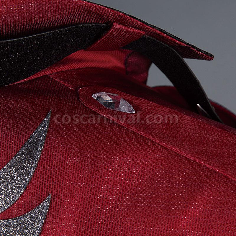 Genshin Impact Diluc Red Dead of Night Cosplay Costumes coscarnival01113541