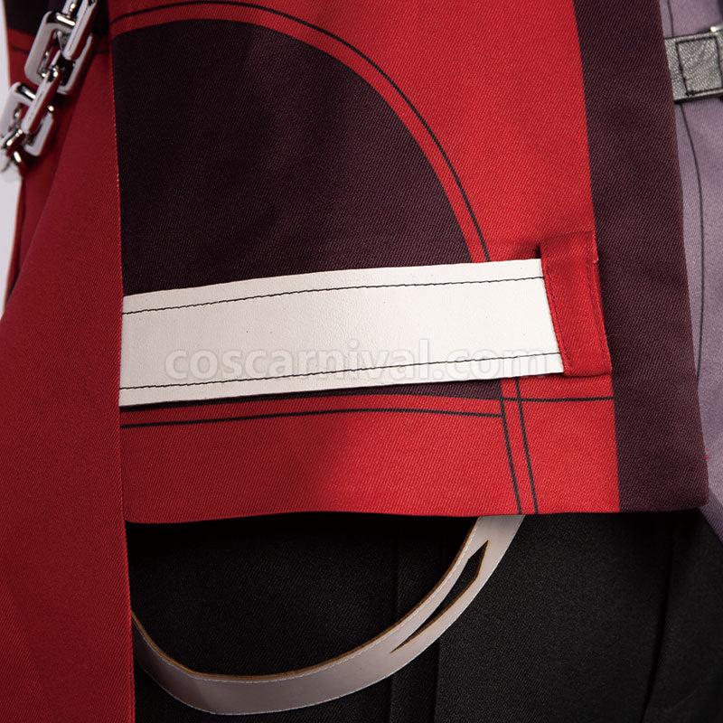 Genshin Impact Diluc Red Dead of Night Fullset Cosplay Costume coscarnival01113539