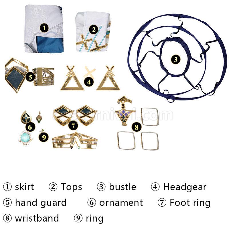 Genshin Impact Faruzan Cosplay Costumes coscarnival0111871